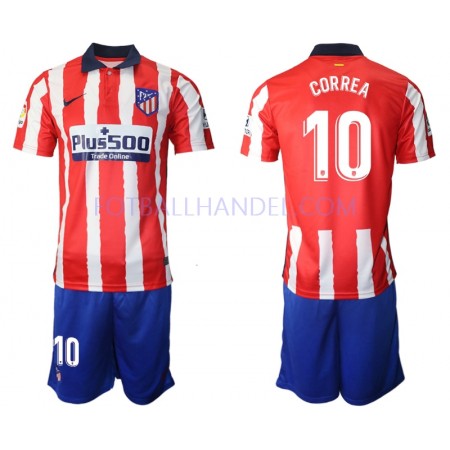 Barn Fotballdrakter Atlético Madrid Angel Correa 10 Hjemme 2020-21 Kortermet